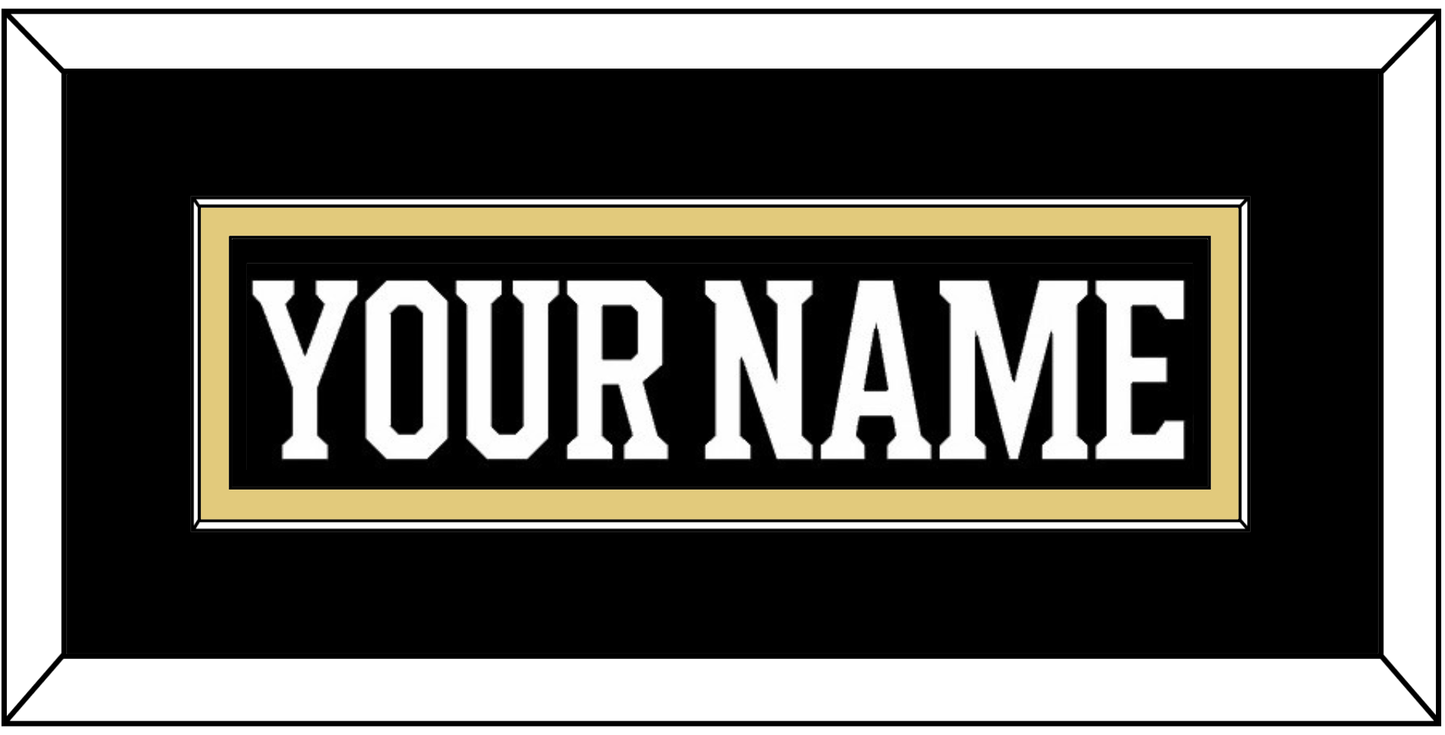 Boston Nameplate - Centennial Home Black (2024-2025) - Essential Tier 2