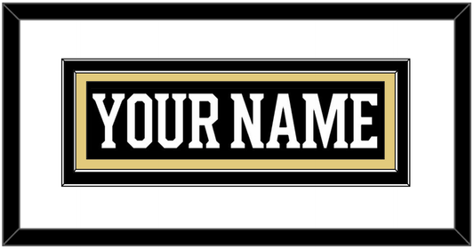 Boston Nameplate - Centennial Home Black (2024-2025) - Signature Tier 1
