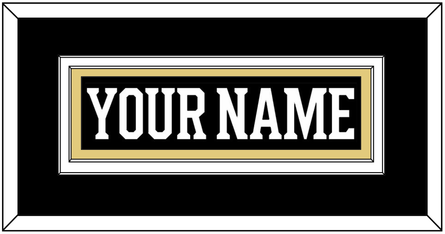 Boston Nameplate - Centennial Home Black (2024-2025) - Signature Tier 2