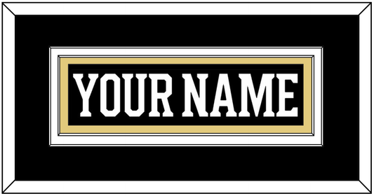 Boston Nameplate - Centennial Home Black (2024-2025) - Signature Tier 2