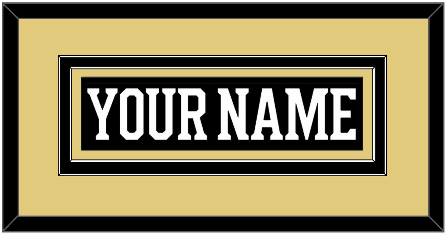 Boston Nameplate - Centennial Home Black (2024-2025) - Signature Tier 3