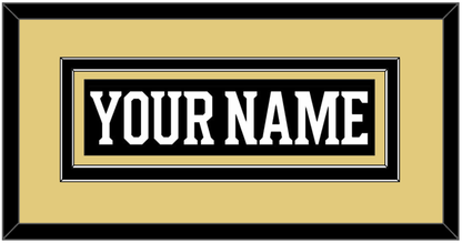 Boston Nameplate - Centennial Home Black (2024-2025) - Signature Tier 3
