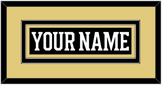 Boston Nameplate - Centennial Home Black (2024-2025) - Signature Tier 3
