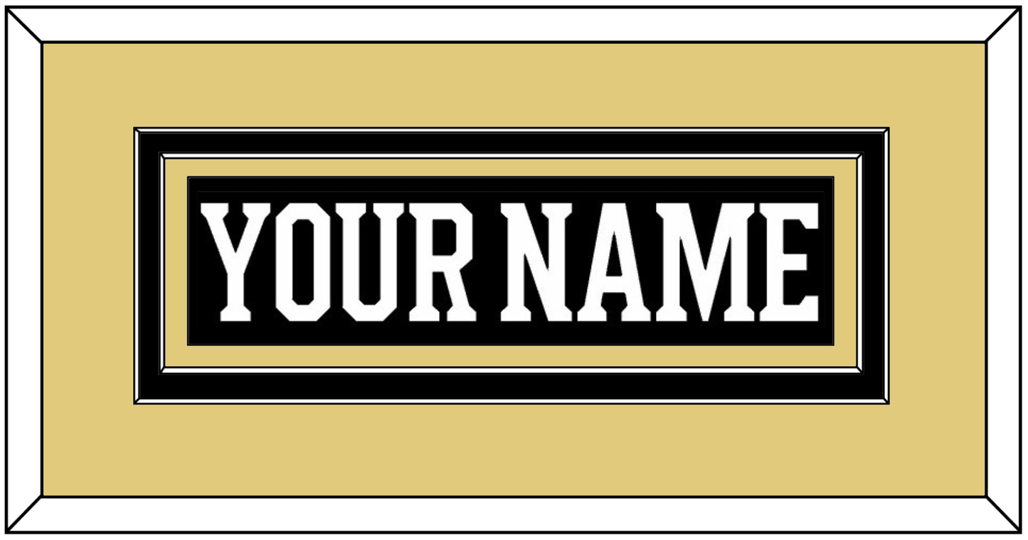 Boston Nameplate - Centennial Home Black (2024-2025) - Signature Tier 3