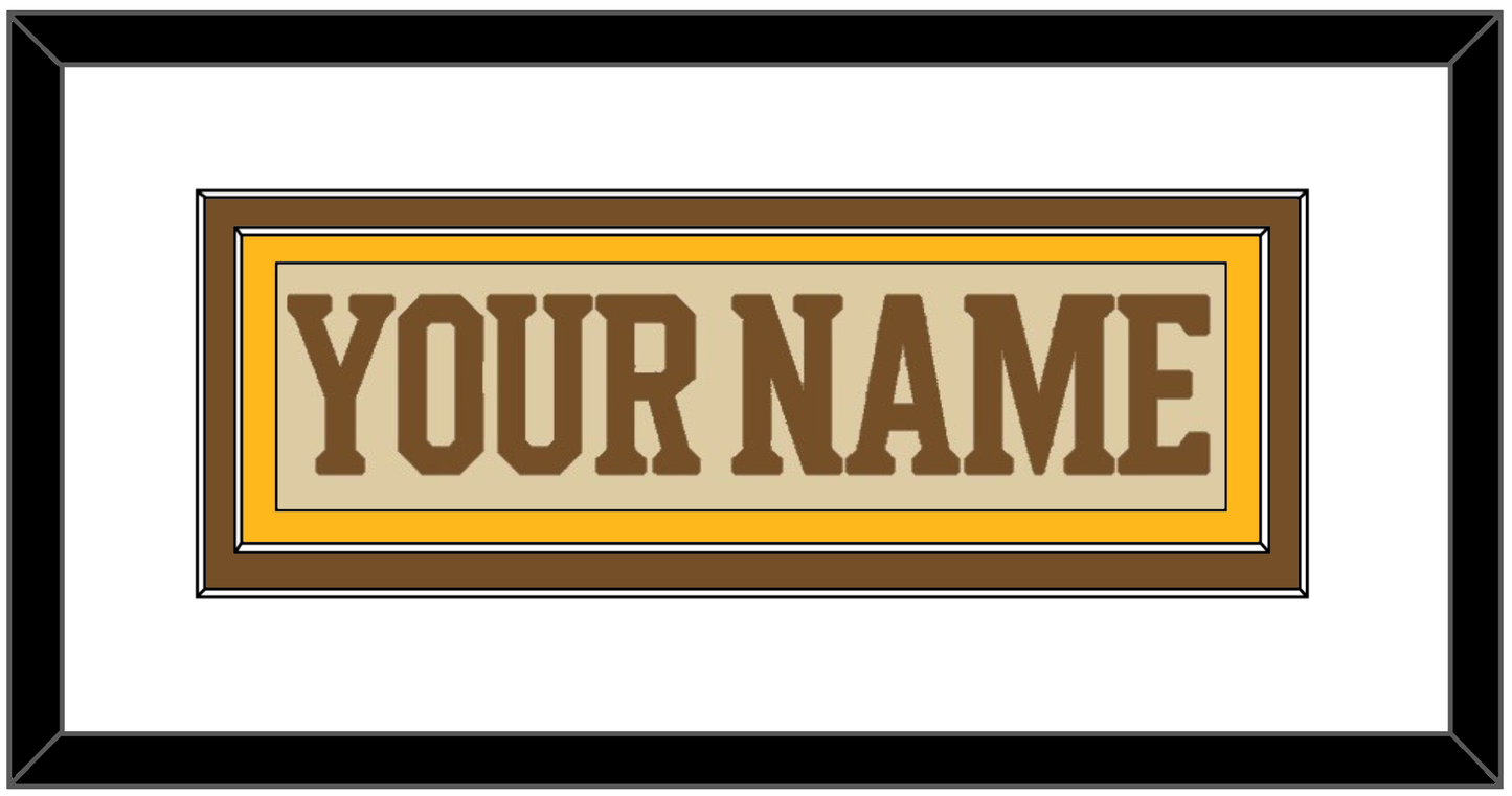 Boston Nameplate - Centennial Alternate Cream (2024-2025) - Signature Tier 1
