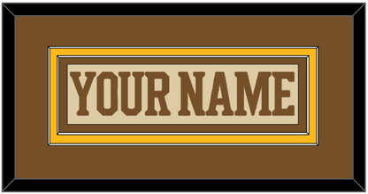 Boston Nameplate - Centennial Alternate Cream (2024-2025) - Signature Tier 2