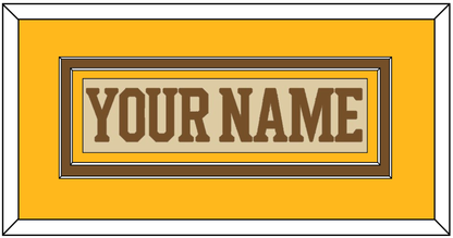 Boston Nameplate - Centennial Alternate Cream (2024-2025) - Signature Tier 3
