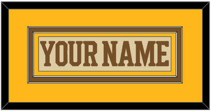 Boston Nameplate - Centennial Alternate Cream (2024-2025) - Signature Tier 3