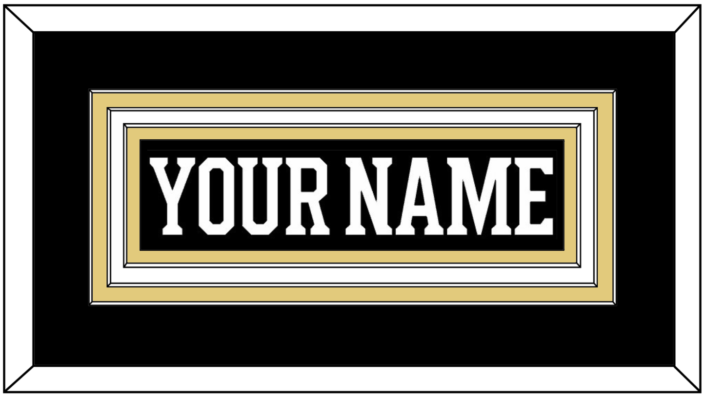 Boston Nameplate - Centennial Home Black (2024-2025) - Premier Tier 1