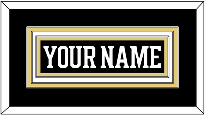 Boston Nameplate - Centennial Home Black (2024-2025) - Premier Tier 1