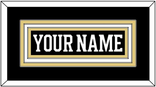 Boston Nameplate - Centennial Home Black (2024-2025) - Premier Tier 1