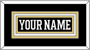 Boston Nameplate - Centennial Home Black - Triple Mat 1