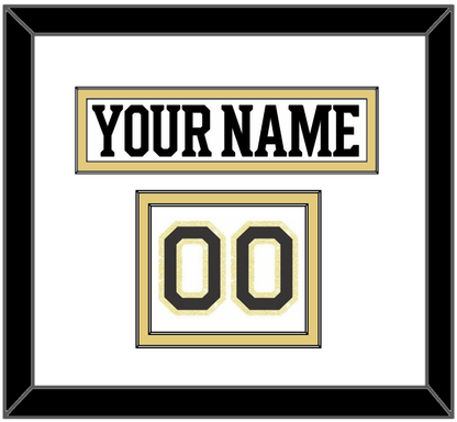 Boston Nameplate & Number (Shoulder) - Centennial Road White (2024-2025) - Signature Tier 1