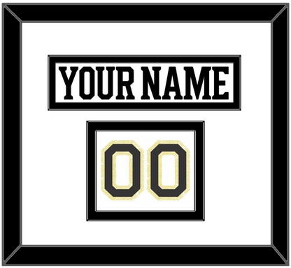 Boston Nameplate & Number (Shoulder) - Centennial Road White (2024-2025) - Signature Tier 2