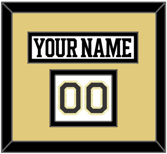 Boston Nameplate & Number (Shoulder) - Centennial Road White (2024-2025) - Signature Tier 4
