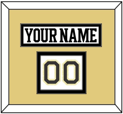 Boston Nameplate & Number (Shoulder) - Centennial Road White (2024-2025) - Signature Tier 4