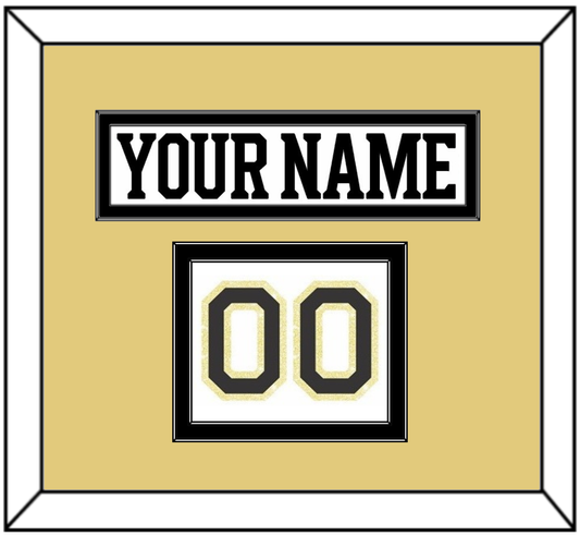 Boston Nameplate & Number (Shoulder) - Centennial Road White (2024-2025) - Signature Tier 4