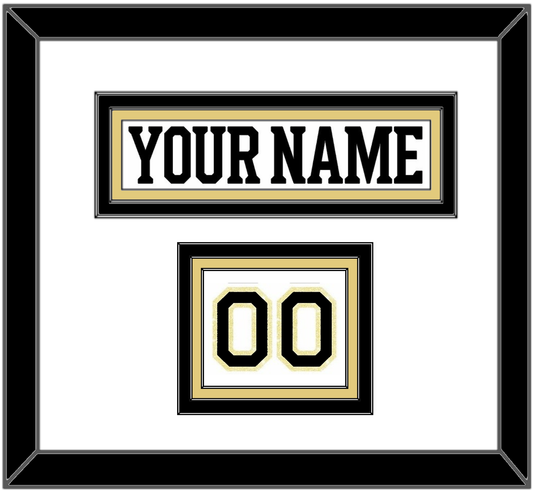 Boston Nameplate & Number (Shoulder) - Centennial Road White (2024-2025) - Premier Tier 1
