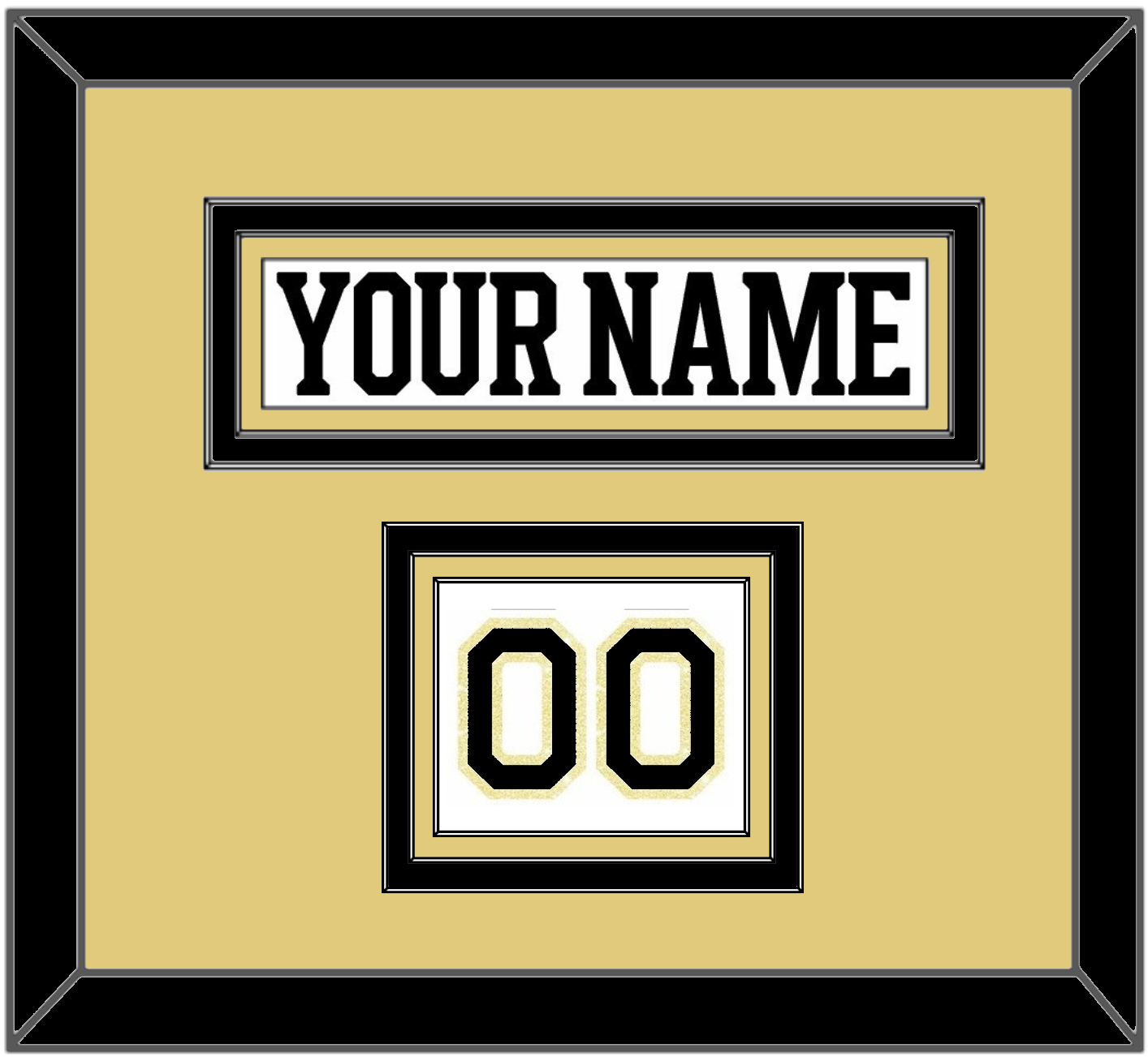 Boston Nameplate & Number (Shoulder) - Centennial Road White (2024-2025) - Premier Tier 3
