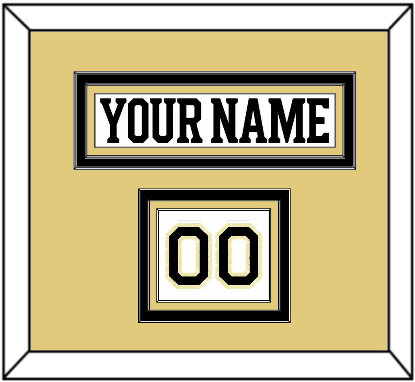 Boston Nameplate & Number (Shoulder) - Centennial Road White (2024-2025) - Premier Tier 3