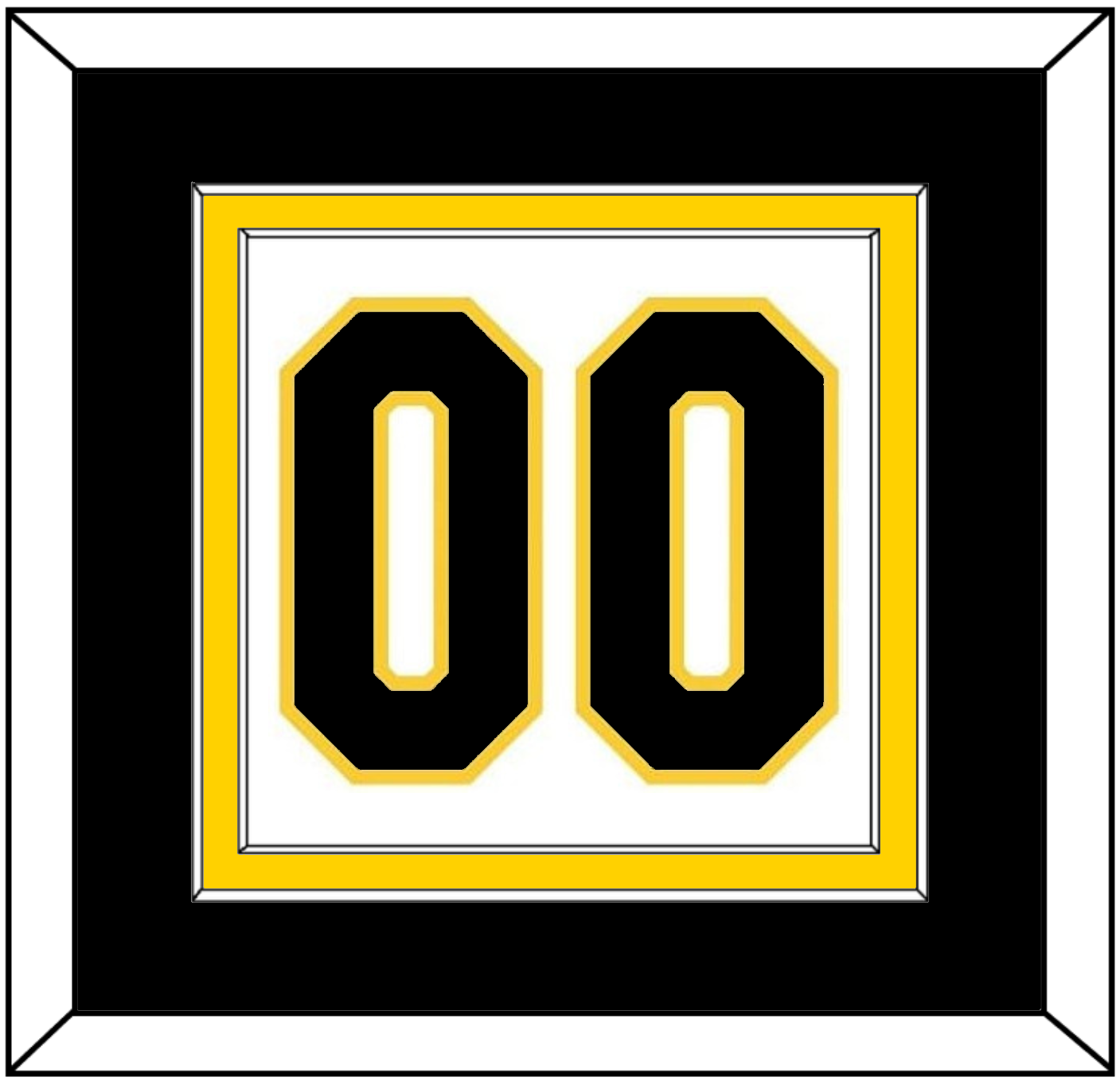 Boston Number (Back) - Home White (1935-1940) - Signature Tier 3