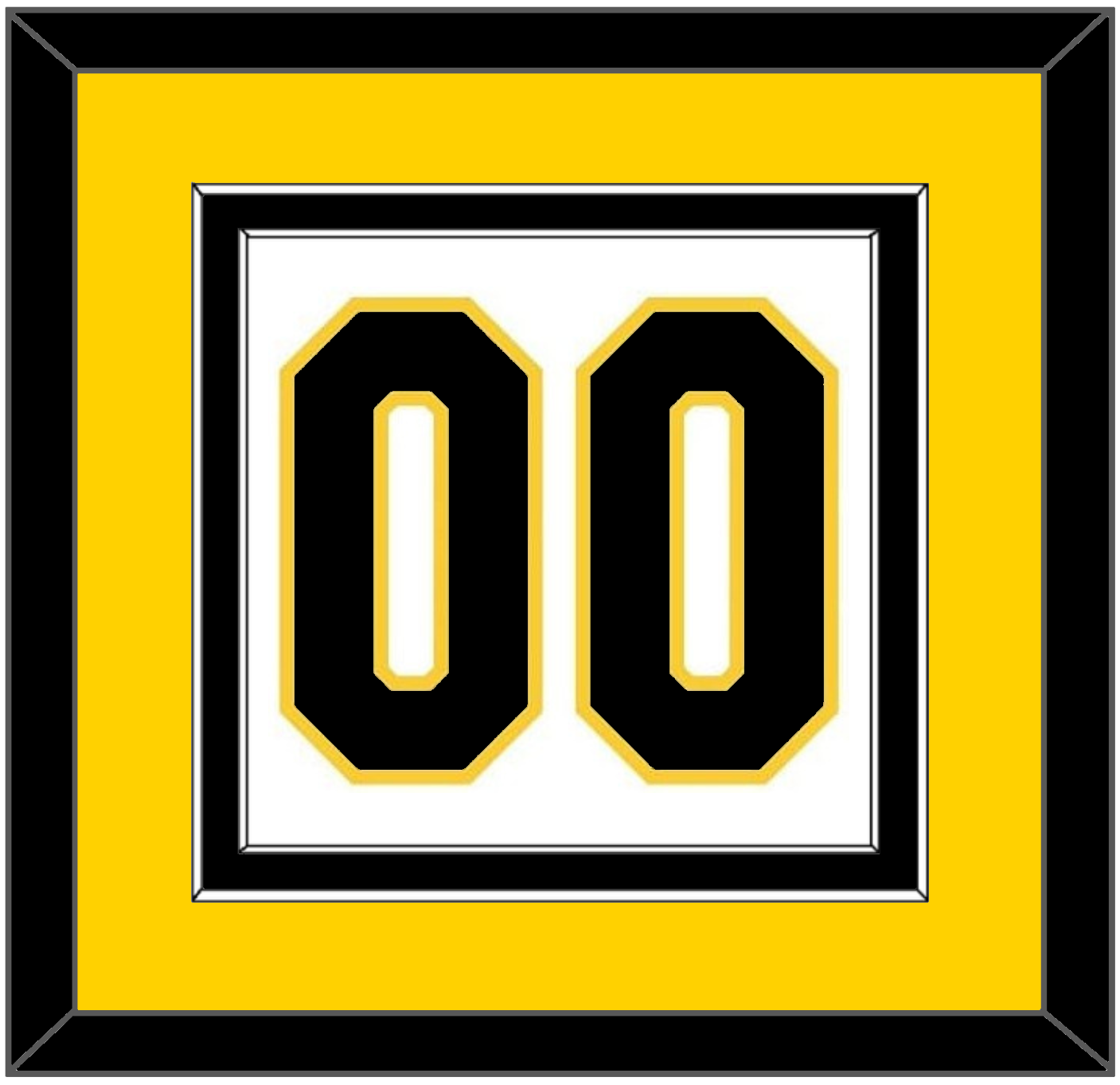 Boston Number (Back) - Home White (1935-1940) - Signature Tier 4