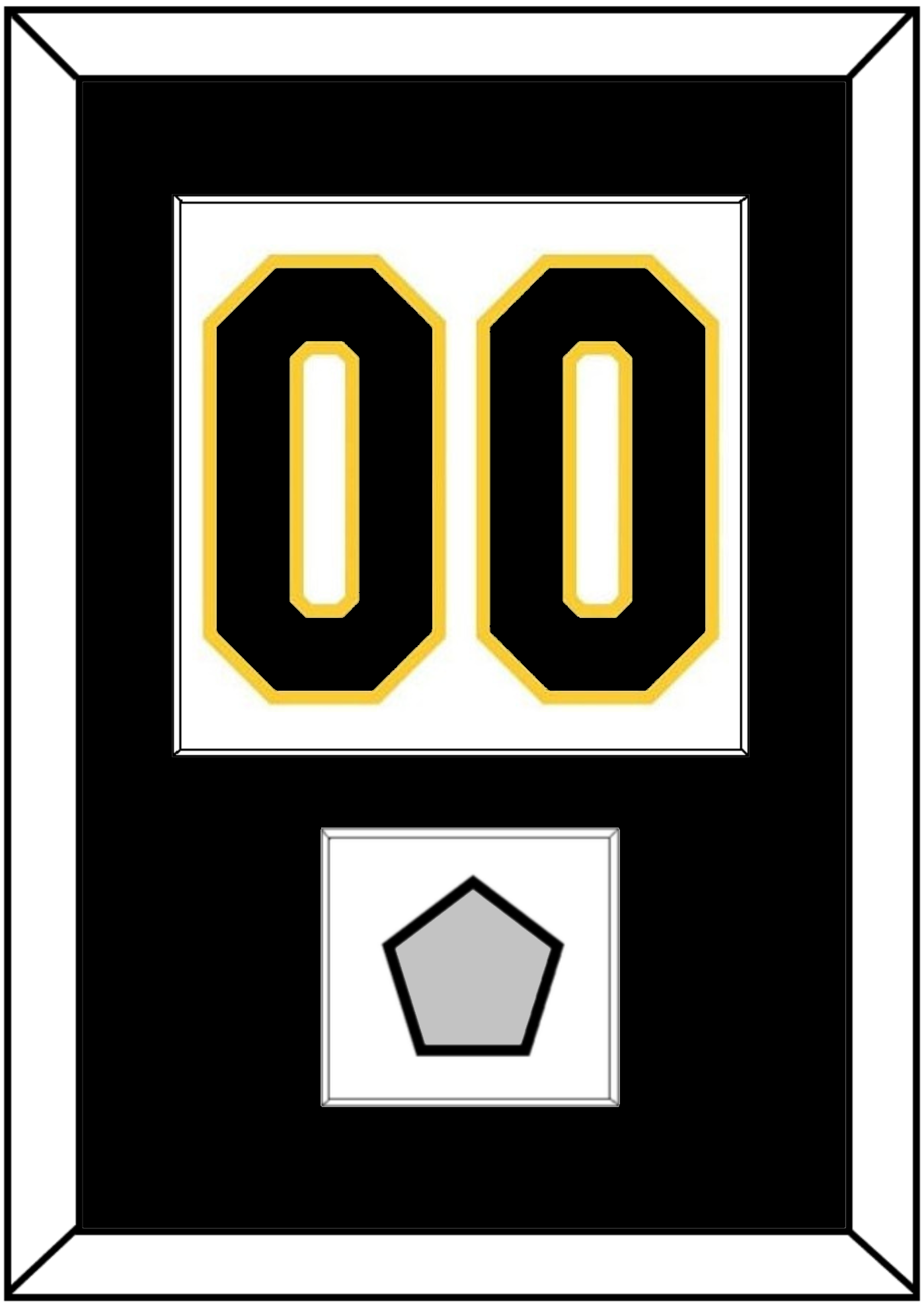 Boston Number (Back) With Stanley Cup Champions Patch - Home White (1935-1940) - Essential Tier 1