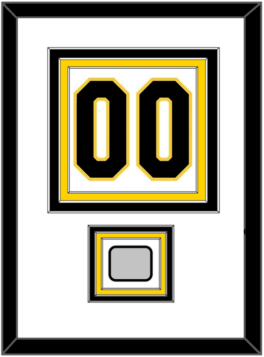 Boston Number (Back) With Stanley Cup Champions Patch - Home White (1935-1940) - Premier Tier 1