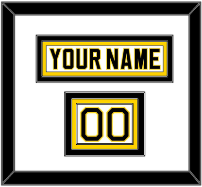 Boston Nameplate & Number (Shoulder) - Home White (1981-1995) - Premier Tier 1