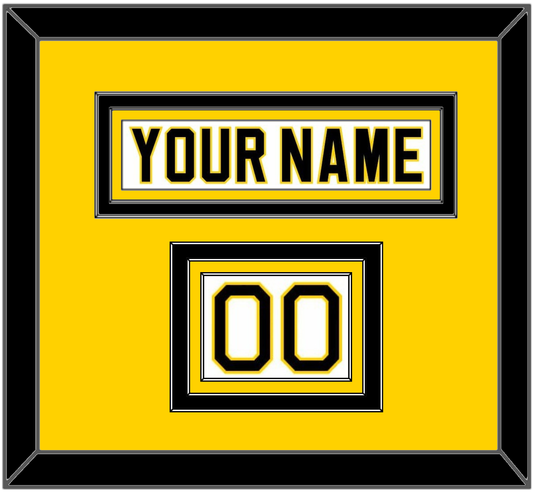 Boston Nameplate & Number (Shoulder) - Home White (1981-1995) - Premier Tier 3