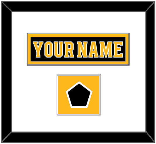 Boston Nameplate & Jersey Logo Patch - Home Black - Essential Tier 1