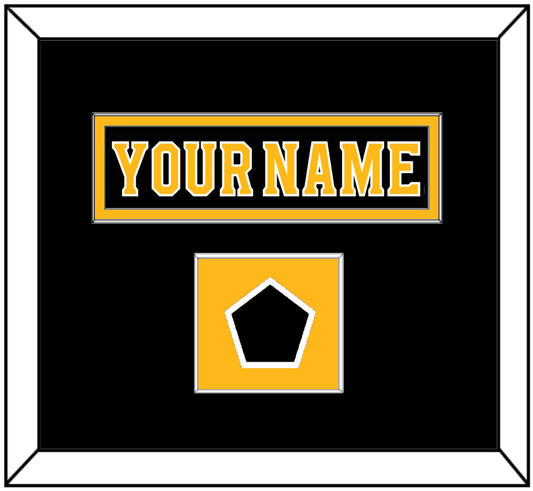 Boston Nameplate & Jersey Logo Patch - Home Black - Essential Tier 2