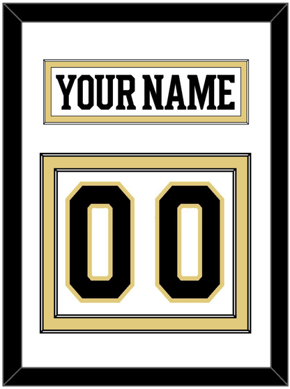 Boston Nameplate & Number (Back) - Centennial Road White (2024-2025) - Signature Tier 1