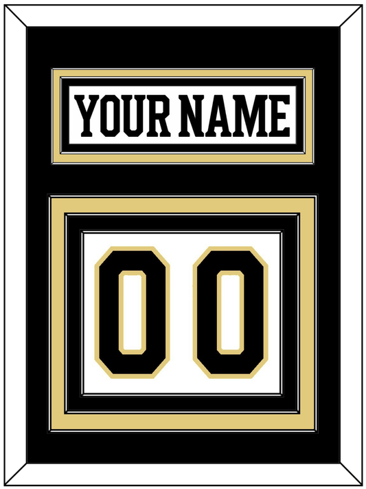 Boston Nameplate & Number (Back) - Centennial Road White (2024-2025) - Premier Tier 2