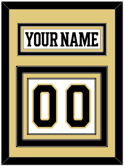 Boston Nameplate & Number (Back) - Centennial Road White (2024-2025) - Premier Tier 3