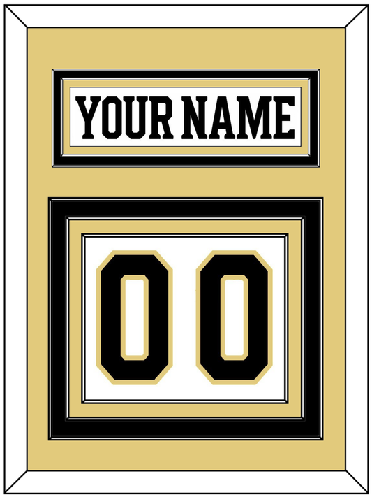 Boston Nameplate & Number (Back) - Centennial Road White (2024-2025) - Premier Tier 3