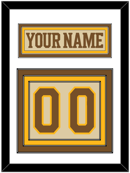 Boston Nameplate & Number (Back) - Centennial Alternate Cream (2024-2025) - Premier Tier 1