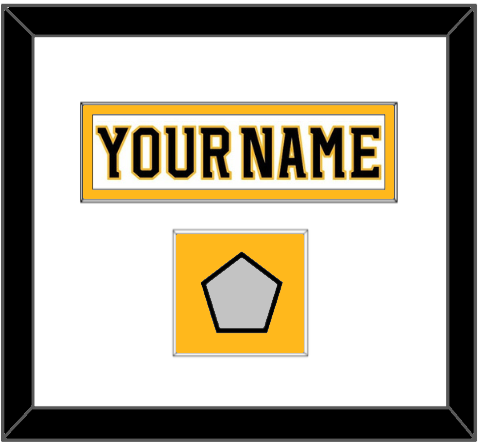 Boston Nameplate & 2011 Stanley Cup Finals Patch - Road White (2007-2017) - Essential Tier 1