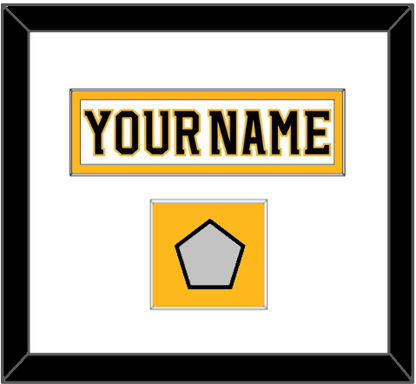 Boston Nameplate & 2011 Stanley Cup Finals Patch - Road White (2007-2017) - Essential Tier 1