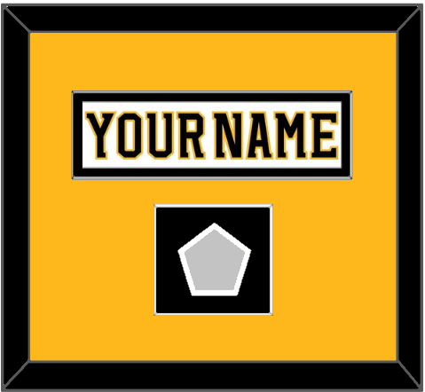 Boston Nameplate & 2011 Stanley Cup Finals Patch - Road White (2007-2017) - Essential Tier 3