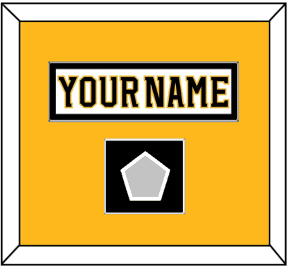 Boston Nameplate & 2011 Stanley Cup Finals Patch - Road White (2007-2017) - Essential Tier 3