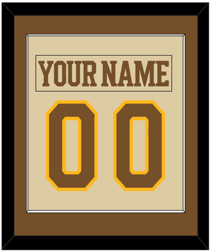 Boston Nameplate & Number (Back) Combined - Centennial Alternate Cream (2024-2025) - Essential Tier 2