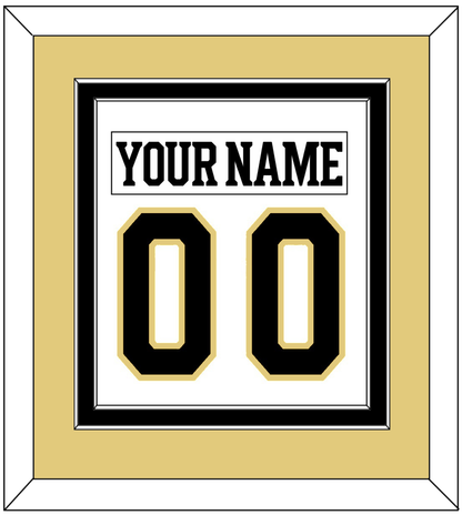 Boston Nameplate & Number (Back) Combined - Centennial Road White (2024-2025) - Signature Tier 3