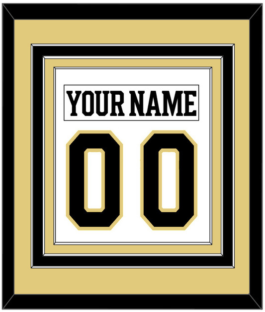 Boston Nameplate & Number (Back) Combined - Centennial Road White (2024-2025) - Premier Tier 3