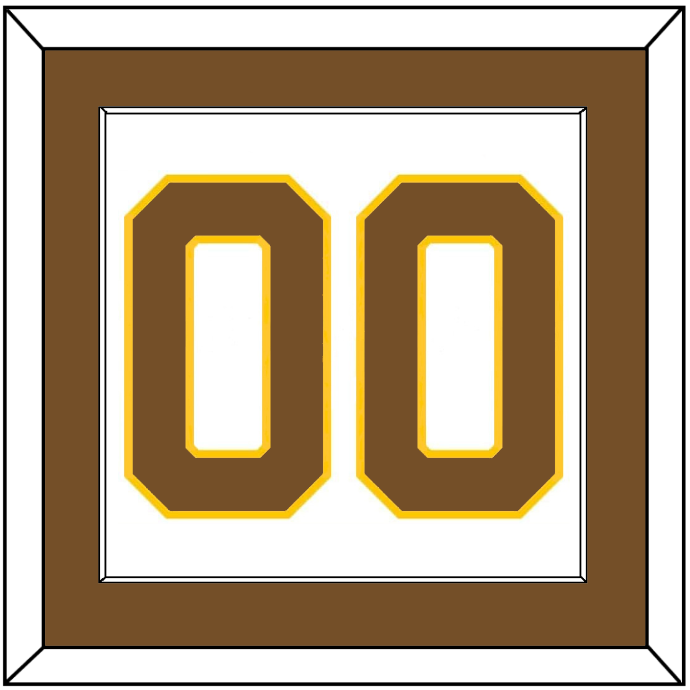 Boston Number (Back) - Home White (1925-1932) - Essential Tier 1