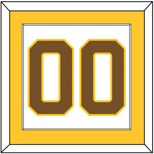 Boston Number (Back) - Home White (1925-1932) - Essential Tier 2