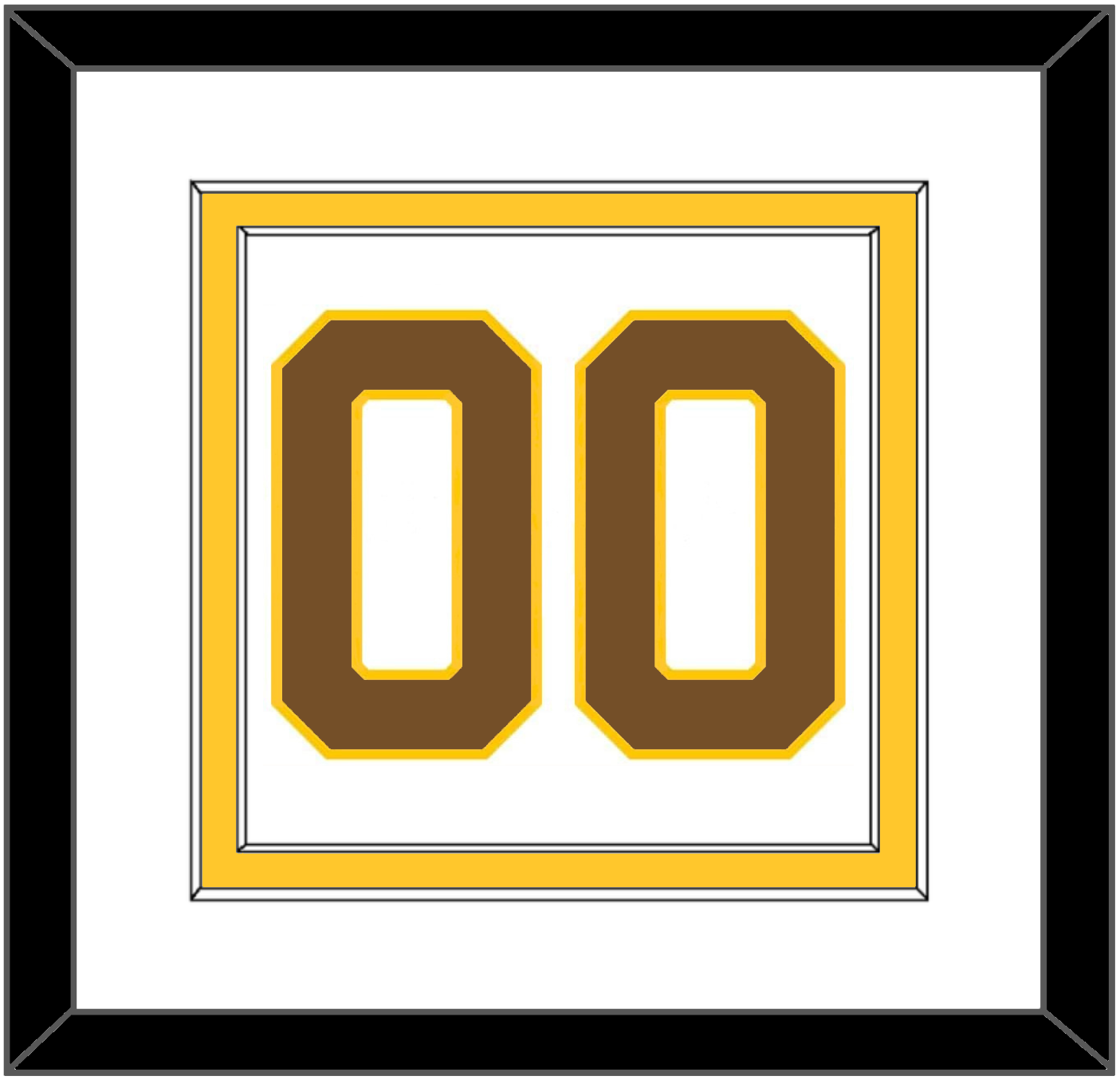 Boston Number (Back) - Home White (1925-1932) - Signature Tier 1