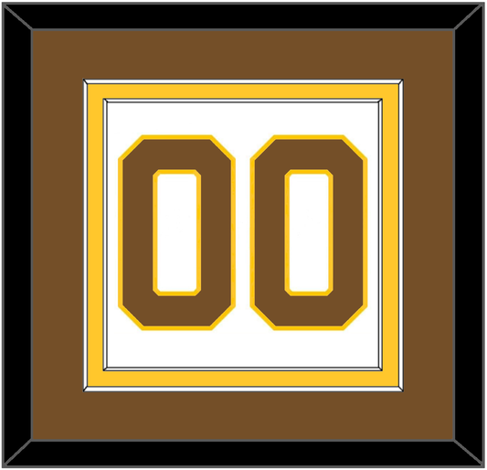 Boston Number (Back) - Home White (1925-1932) - Signature Tier 3