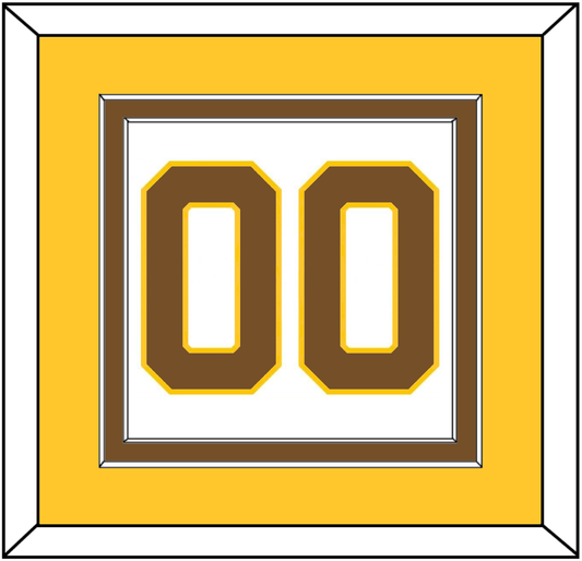 Boston Number (Back) - Home White (1925-1932) - Signature Tier 4