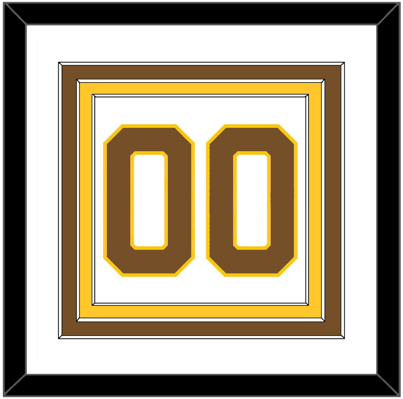 Boston Number (Back) - Home White (1925-1932) - Premier Tier 1